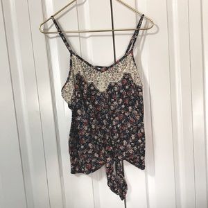 Floral Crop Top